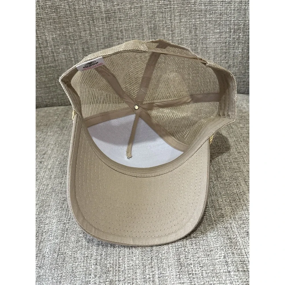 Whiskey Jam Hat Nashville TN Brown Mesh‎ SnapBack Rope